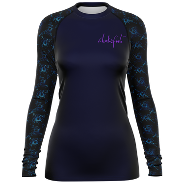 Chokefish™ Long Sleeve Rashguard Sun&Saltwater Woman's Shirt-007